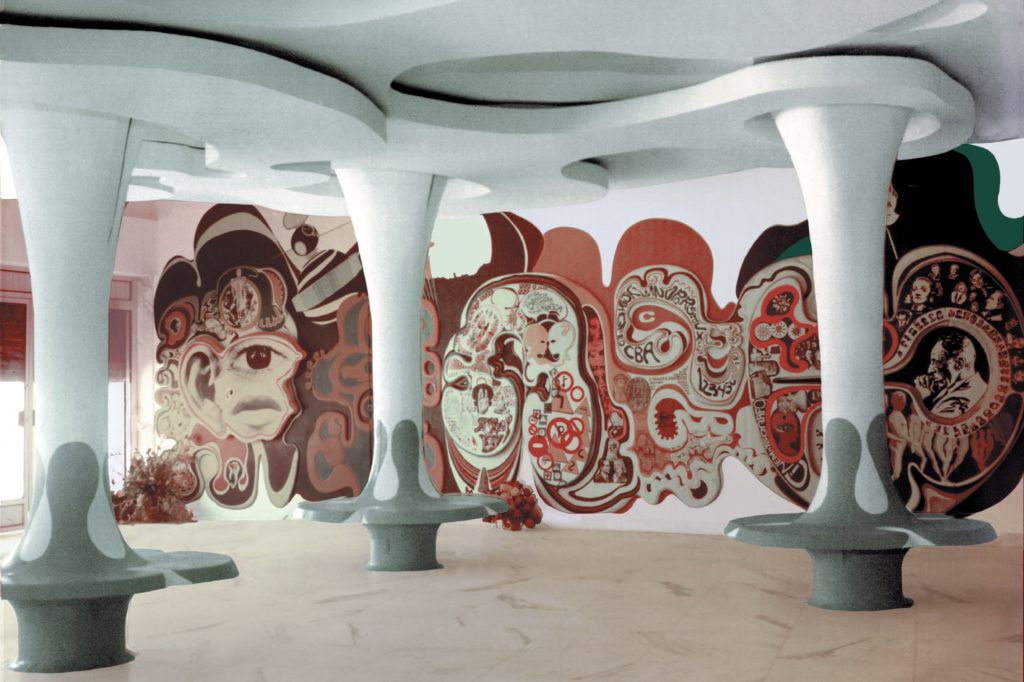 Arte Ambiental do Cine Tupy - visão parcial 3